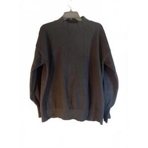 Weaczzy Sweater Womens Size XL Black Stylish Comfortable 3/4 Sleeve Comfy Warm